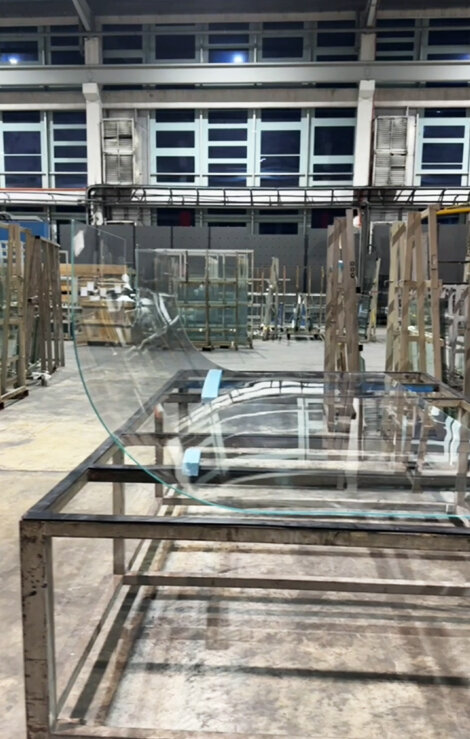 Bent Glass Tempering Furnace